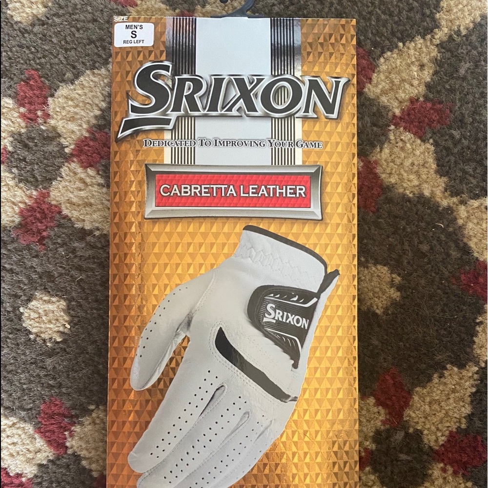 Cabretta Leather golf glove men’s small reg left